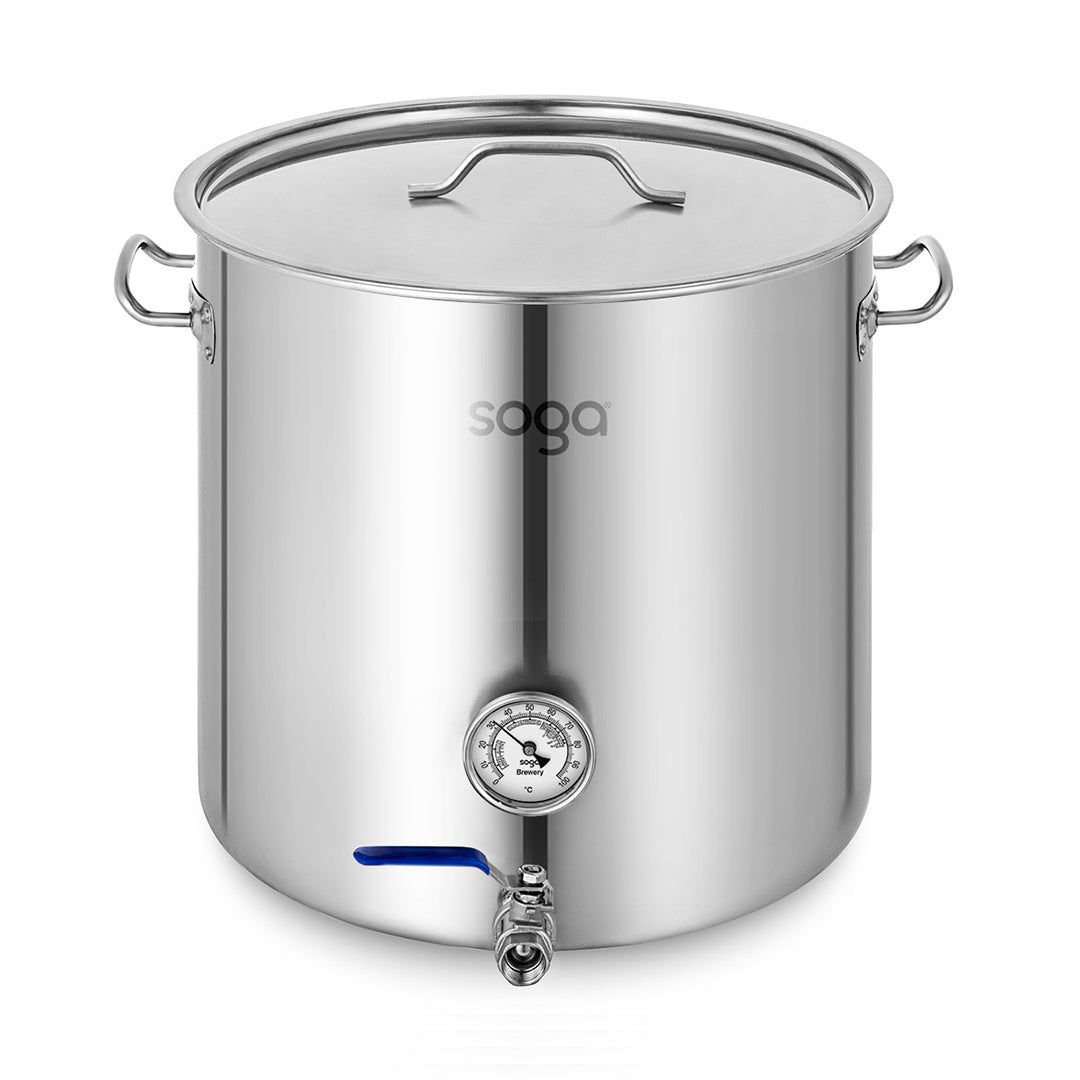 SOGA Stainless Steel Brewery Pot 33L With Beer Valve 35*35cm $ 257.90