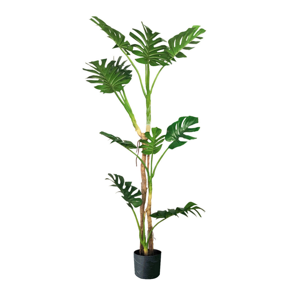 SOGA 175cm Tropical Monstera Palm Artificial Plant Tree, Real Touch Technology, with UV Protection $ 133.50