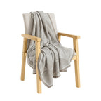 SOGA Beige Geometric Swirl Throw Blanket 130x180cm Polyester $ 79.90