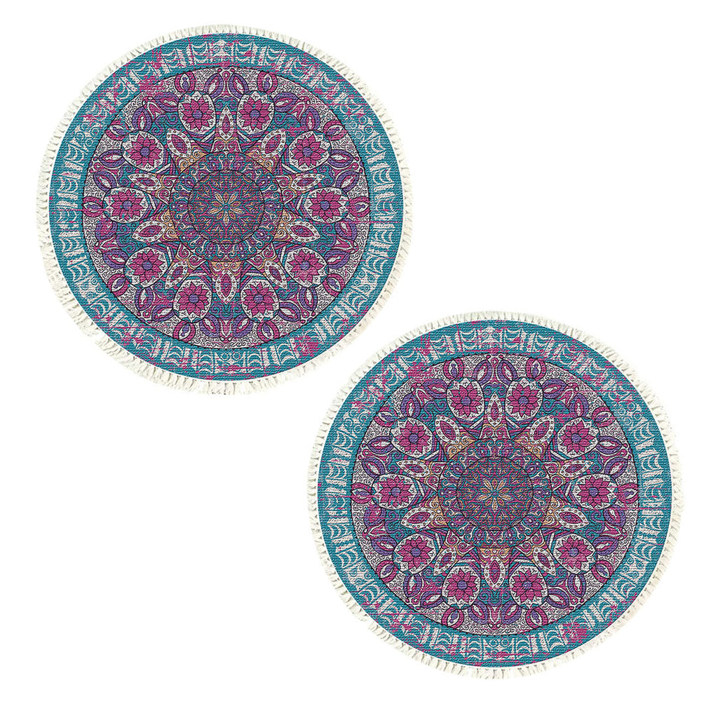 SOGA 2X 120cm Mandala Area Rug for Living Room Lounge Bedroom Anti-slip Doormat Home Decor $ 142.50
