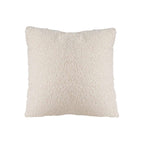 SOGA Boucle Textured Cushion 50cm Cream White Soft Cozy Decorative Throw Pillow $ 61