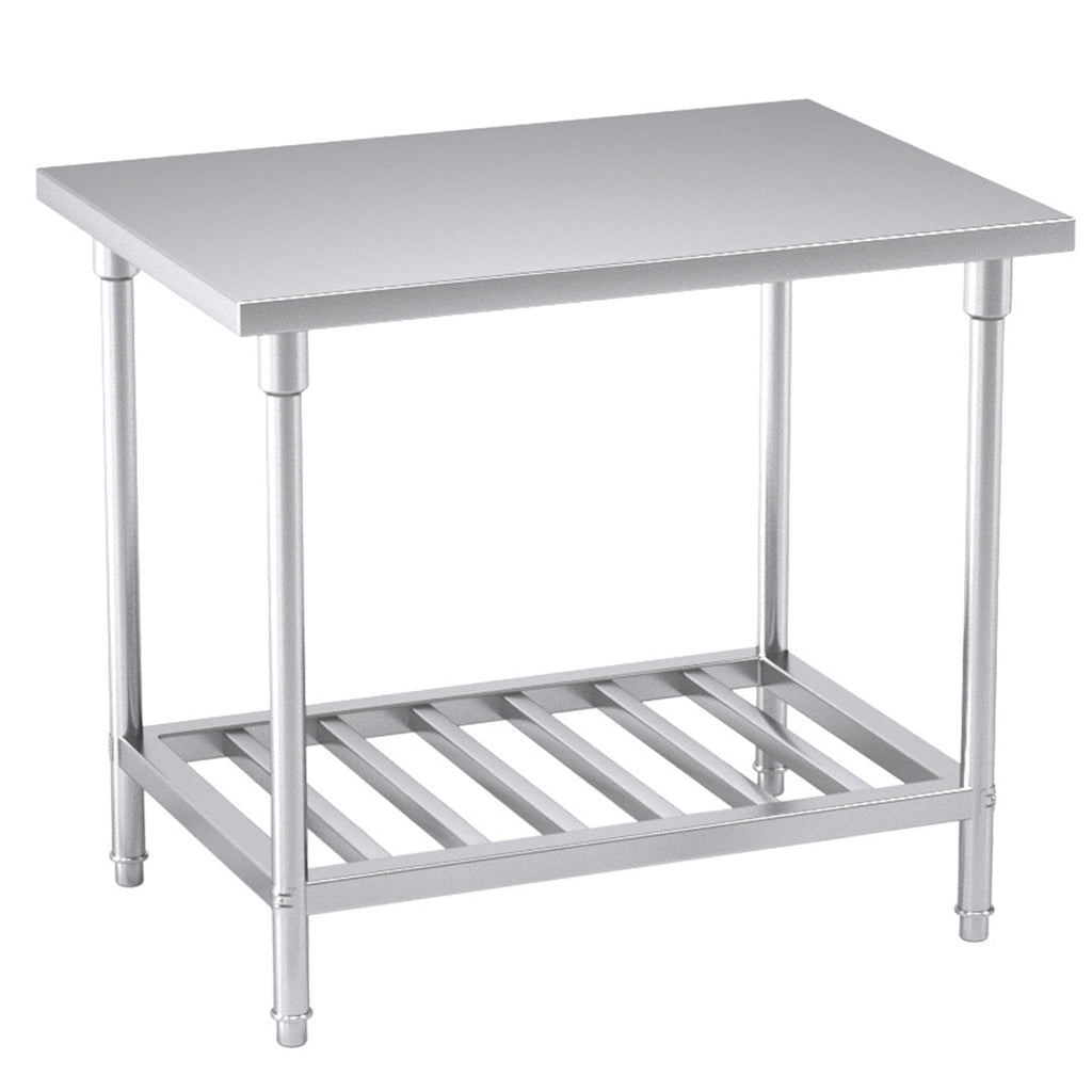 SOGA Commercial Catering Kitchen Stainless Steel Prep Work Bench Table 100*70*85cm $ 446.90