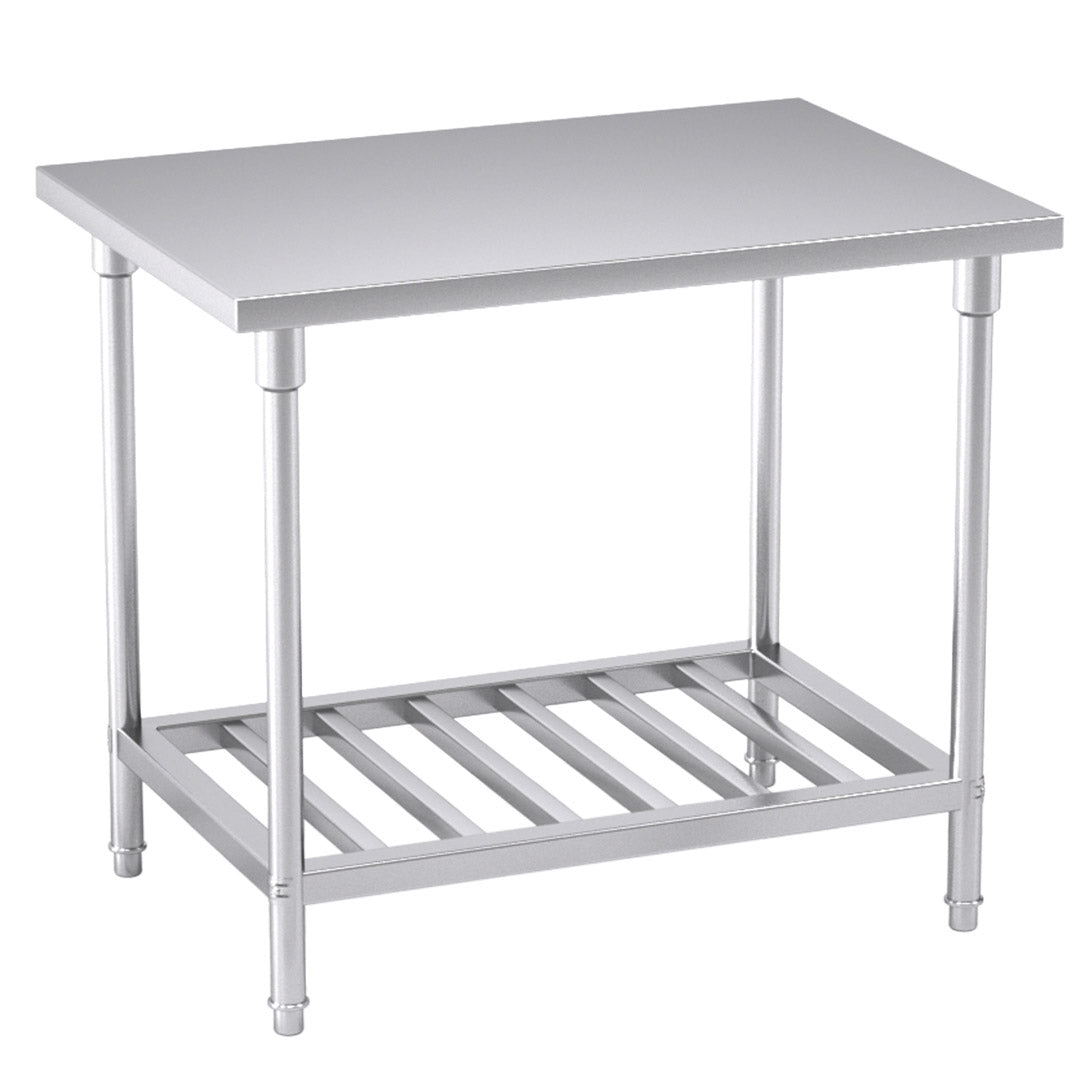 SOGA Commercial Catering Kitchen Stainless Steel Prep Work Bench Table 100*70*85cm $ 446.90