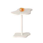 SOGA 42x28cm White Minimalist Cloud Shaped Table Durable Stylish Accent for Home Décor $ 75.50