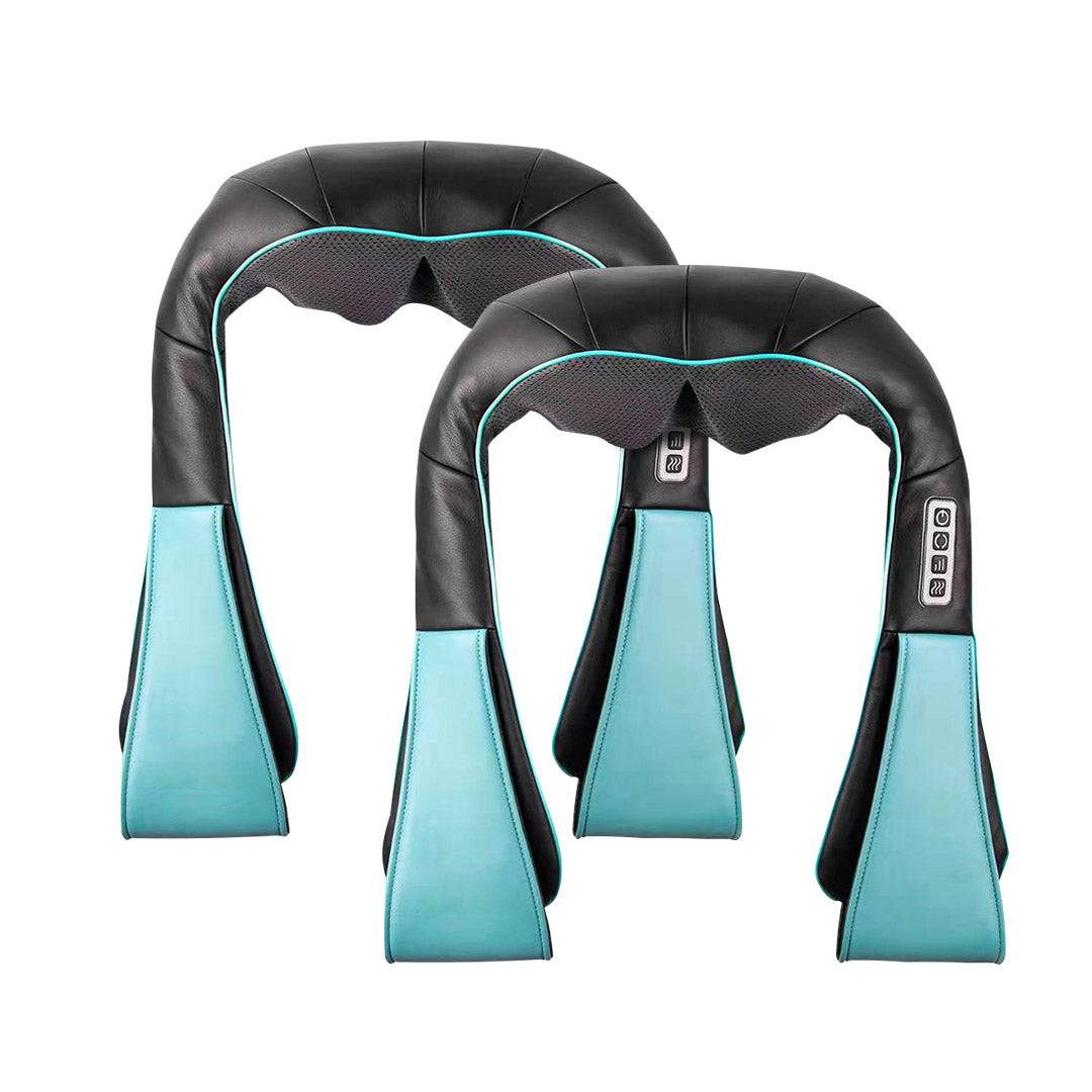 SOGA 2X Electric Kneading Back Neck Shoulder Massage Arm Body Massager Blue $ 183.50