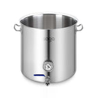 SOGA Stainless Steel No Lid Brewery Pot 50L With Beer Valve 40*40cm $ 268.90