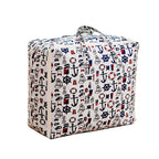 SOGA Nautical Icons Super Large Storage Luggage Bag Double Zipper Foldable Travel Organiser Essentials $ 28.90