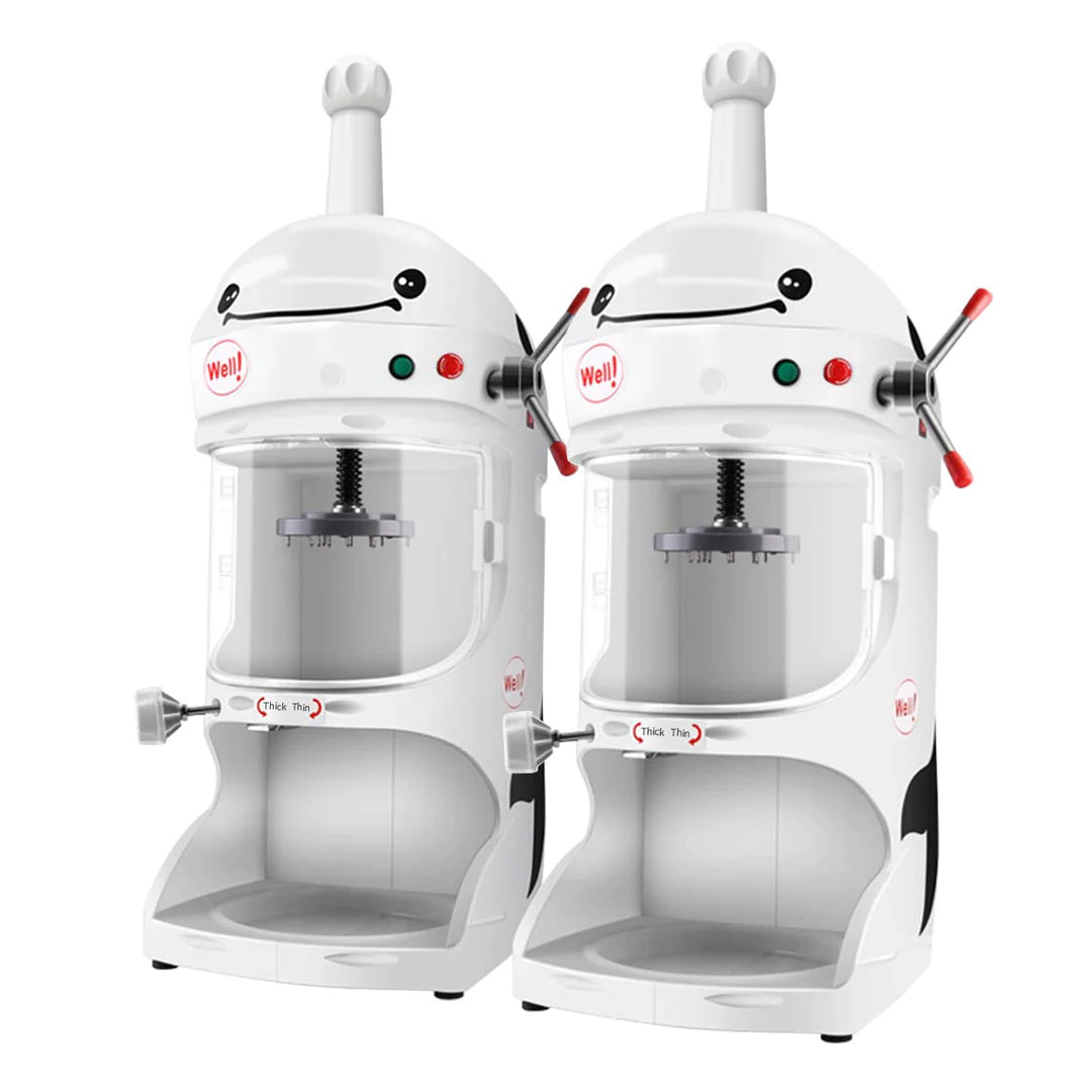 SOGA 2X 350W Commercial Ice Shaver Crusher Machine Automatic Snow Cone Maker $ 1724.50