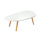 SOGA 80x40cm White Living Room Nordic Coffee Table Simple Modern Home Style $ 63.50
