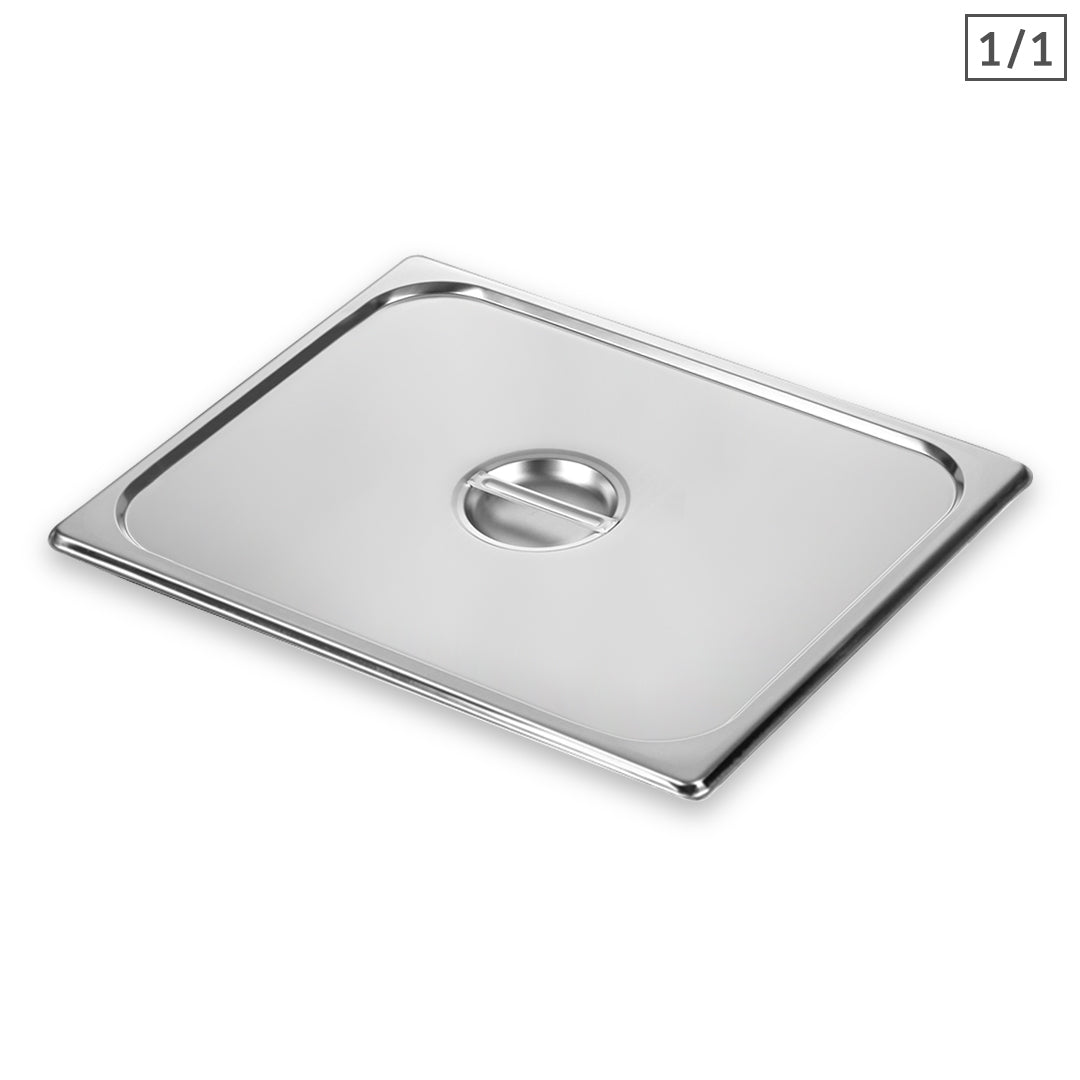 SOGA Gastronorm GN Pan Lid Full Size 1/1 Stainless Steel Tray Top Cover $ 33.50
