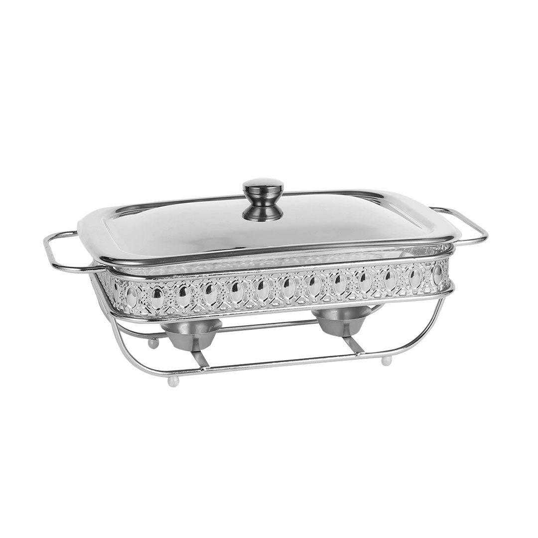 Soga 1.5L Lace Edge Dining Stove Silver Color Portable Dining Cooking Appliance for Kitchen Essential $ 102.50