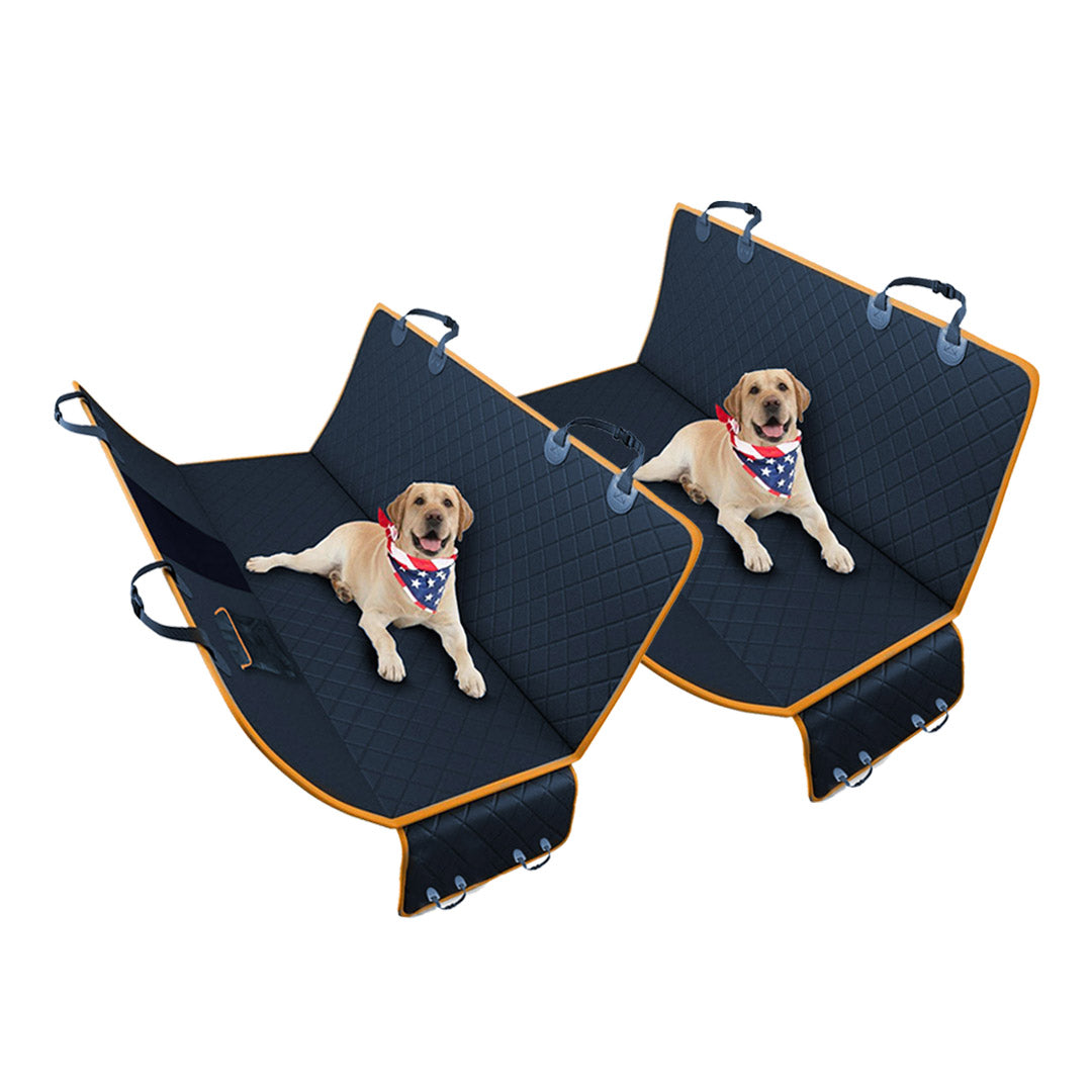 SOGA 2X Oxford Cloth Waterproof Dog Car Cover Back Seat Protector Hammock Pet Mat Black $ 140.50