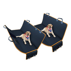 SOGA 2X Oxford Cloth Waterproof Dog Car Cover Back Seat Protector Hammock Pet Mat Black $ 140.50