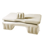SOGA Inflatable Car Mattress Portable Travel Camping Air Bed Rest Sleeping Bed Beige $ 66.90
