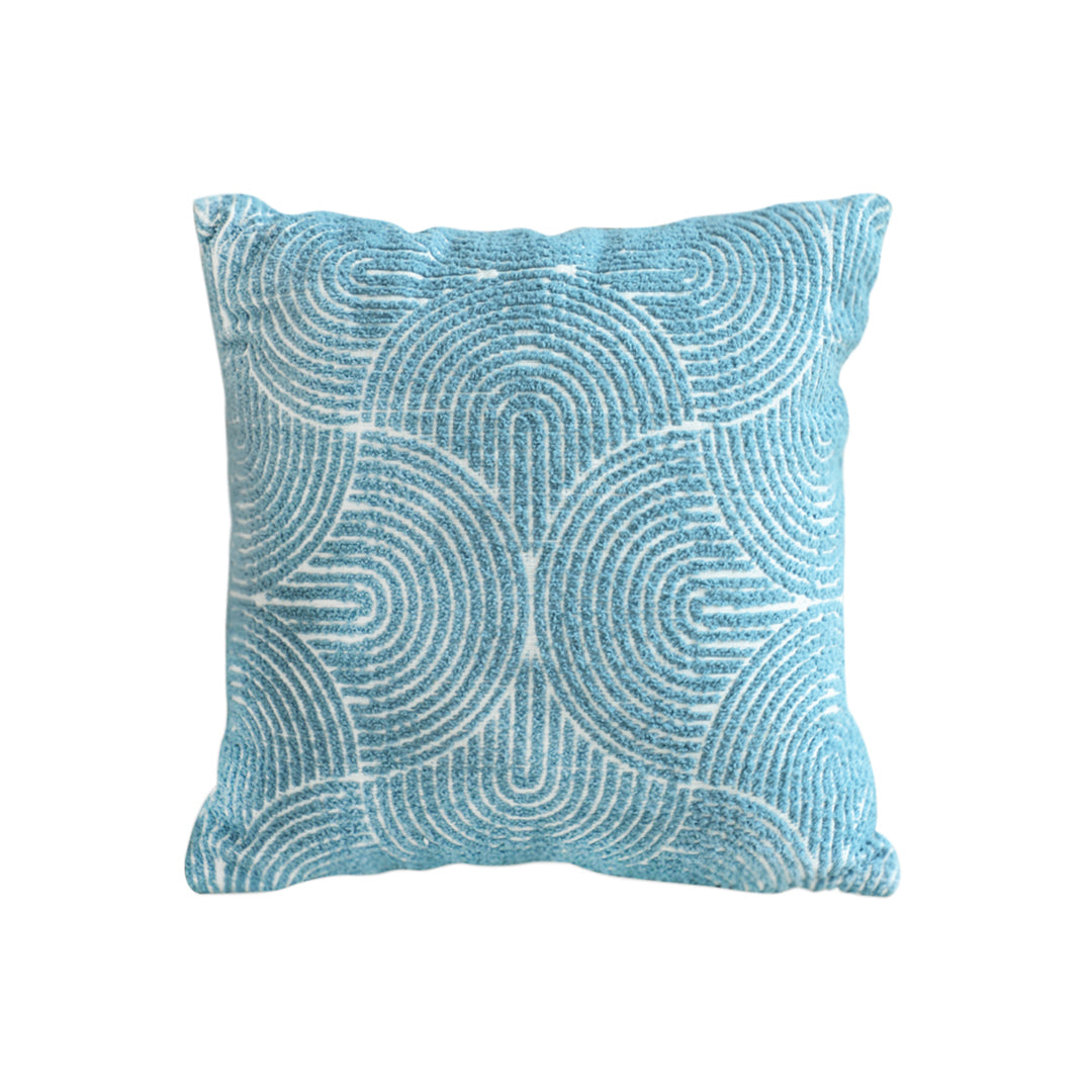SOGA 50cm Blue Throw Pillow Geometric Indoor and Outdoor Corded for Home Decor $ 66.90