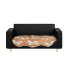 SOGA Two-Seater Orange Horse Print 90x180cm Throw Blanket Sofa Cover $ 111