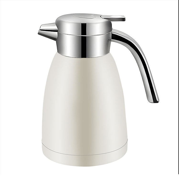 SOGA 1.2L Stainless Steel Water Bottle Insulated Vacuum Flask Coffee Jug Thermal White $ 55.50