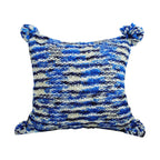 SOGA 45cm Throw Pillow Deep Sea Blue Gradient Dyed Decorative Soft Square for Couch or Bed $ 55.50