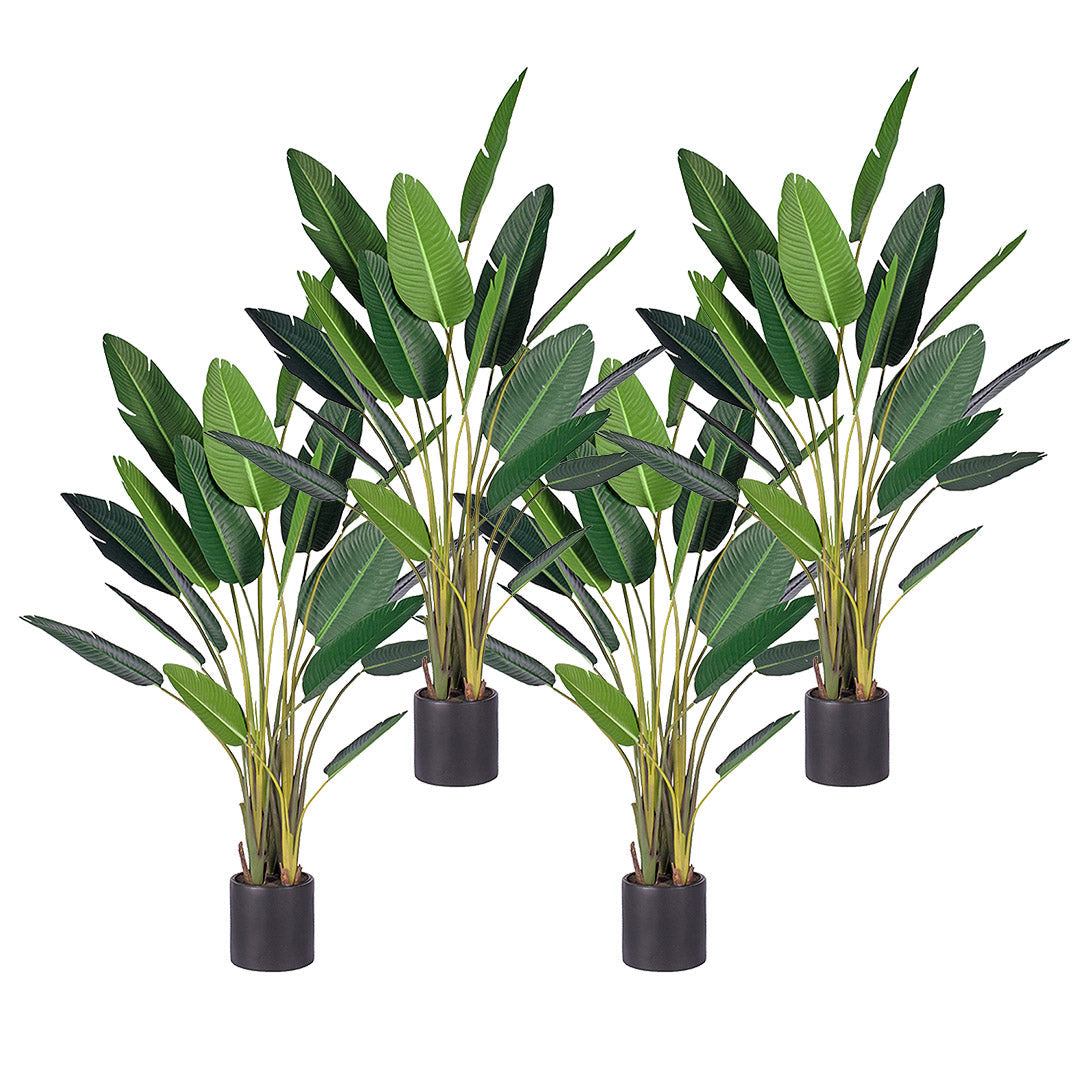 SOGA 4X 245cm Artificial Giant Green Birds of Paradise Tree Fake Tropical Indoor Plant Home Office Decor $ 1393.50