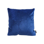 SOGA 50cm Blue Textured Geometric Pattern Decorative Throw Pillow $ 61