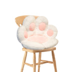 SOGA 70cm White Paw Shape Cushion Warm Lazy Sofa Decorative Pillow Backseat Plush Mat Home Decor $ 51.50