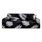 SOGA 3-Seater Leaf Design Sofa Cover Couch Protector High Stretch Lounge Slipcover Home Decor $ 46.90