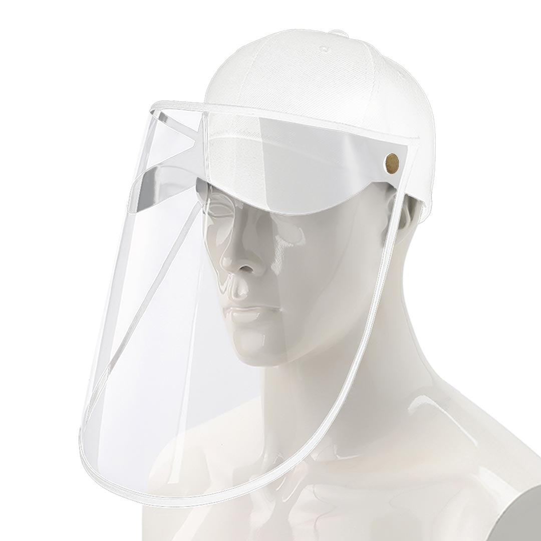 white outdoor protective hat for adults