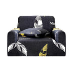 SOGA 1-Seater Feather Print Sofa Cover Couch Protector High Stretch Lounge Slipcover Home Decor $ 35.50