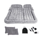SOGA Grey Inflatable Car Boot Mattress Portable Camping Air Bed Travel Sleeping Essentials $ 102.50