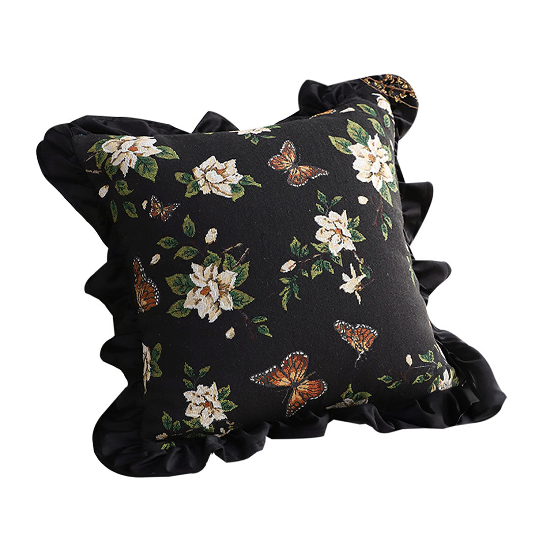 SOGA 45cm Square Vintage Decorative Embroidered Square Throw Pillow $ 66.90