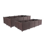 SOGA 2X 160cm Raised Planter Box Vegetable Herb Flower Outdoor Plastic Plants Garden Bed Deepen $ 409.50
