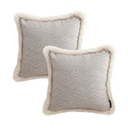 SOGA 2X 45cm Wabi-sabi Herringbone Square Throw Pillow $ 129.50