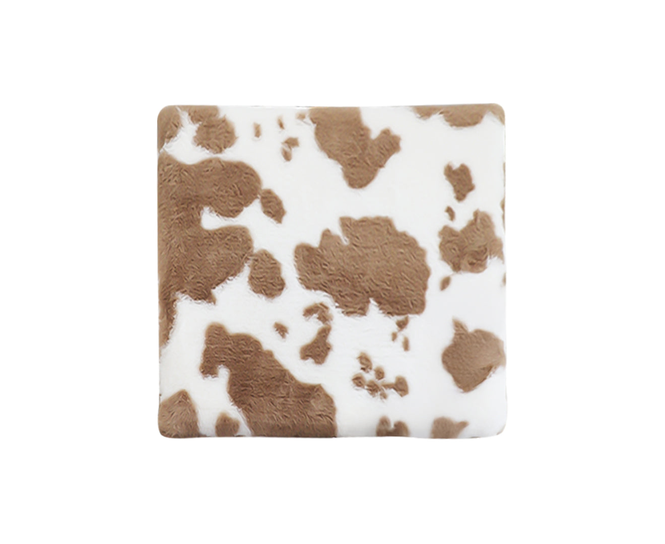 SOGA Brown Cow Print Cushion – Soft Plush Backrest for Home & Office $ 57.90