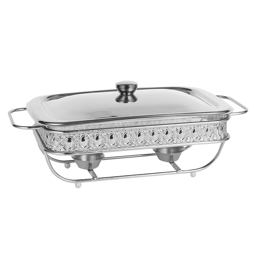 SOGA 2L Lace Edge Dining Stove Silver Color Portable Dining Cooking Appliance for Kitchen Essential $ 119.90