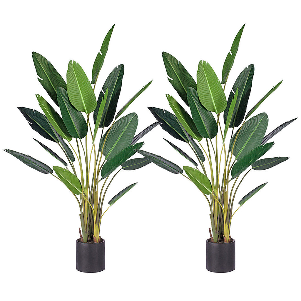 SOGA 2X 245cm Artificial Giant Green Birds of Paradise Tree Fake Tropical Indoor Plant Home Office Decor $ 711.90