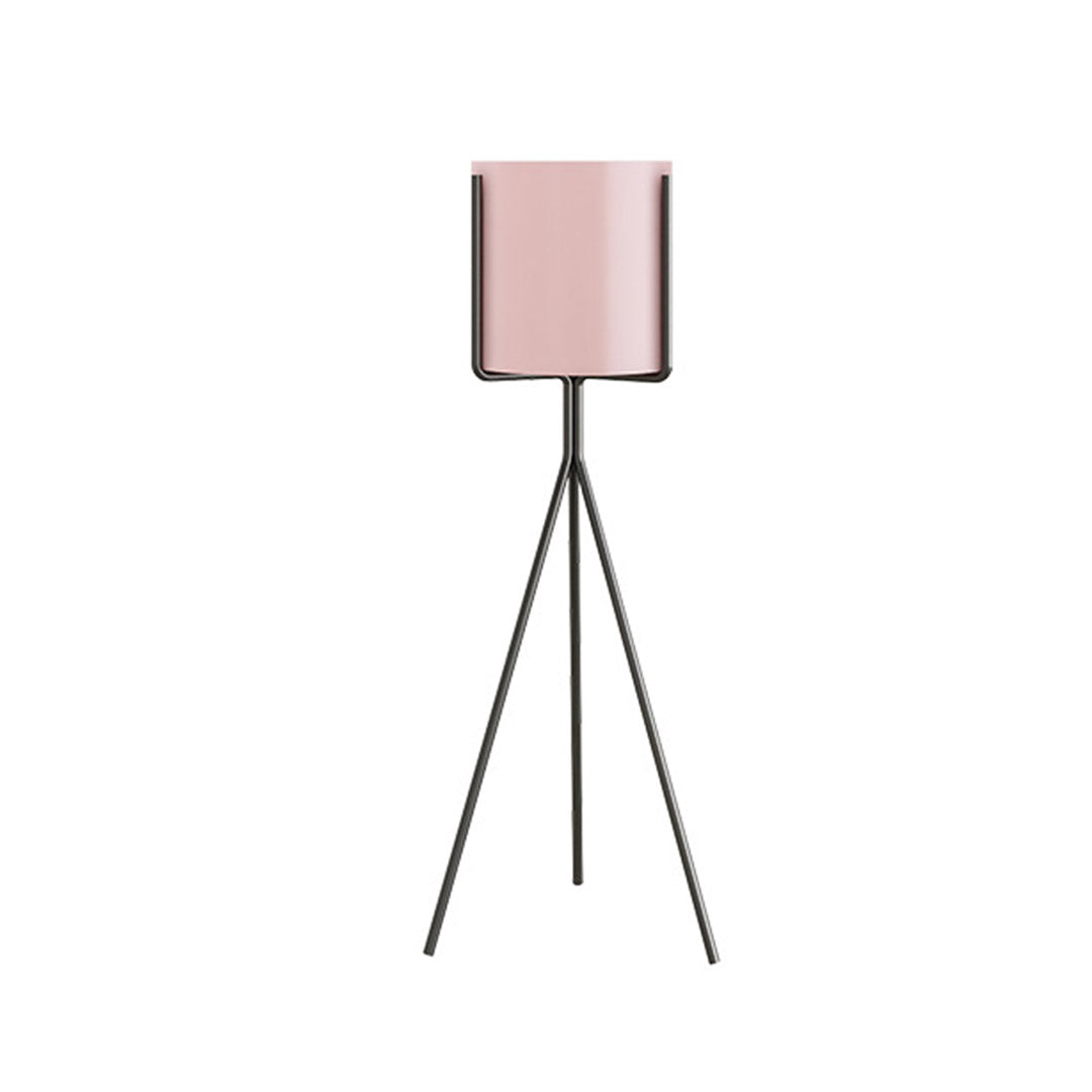 SOGA 80cm Tripod Flower Pot Plant Stand with Pink Flowerpot Holder Rack Indoor Display $ 99.90