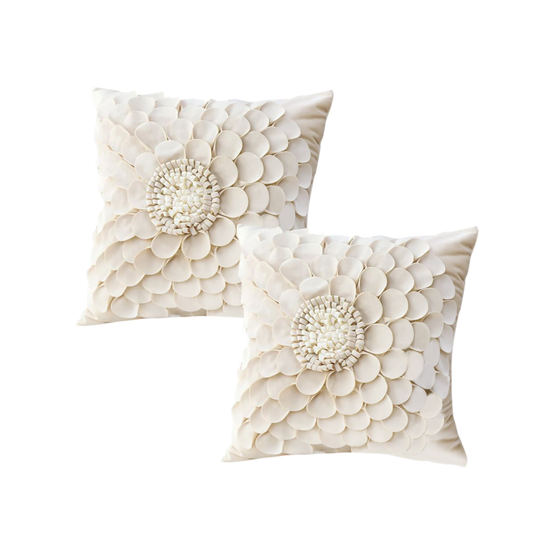 SOGA 2X 45cm Pillow Sunflower Cover 100% Cotton Covers Linen Case Cushion Throw Pillow $ 129.50