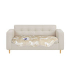 SOGA Three-Seater Beige Horse Print 90x210cm Throw Blanket Sofa Cover $ 125