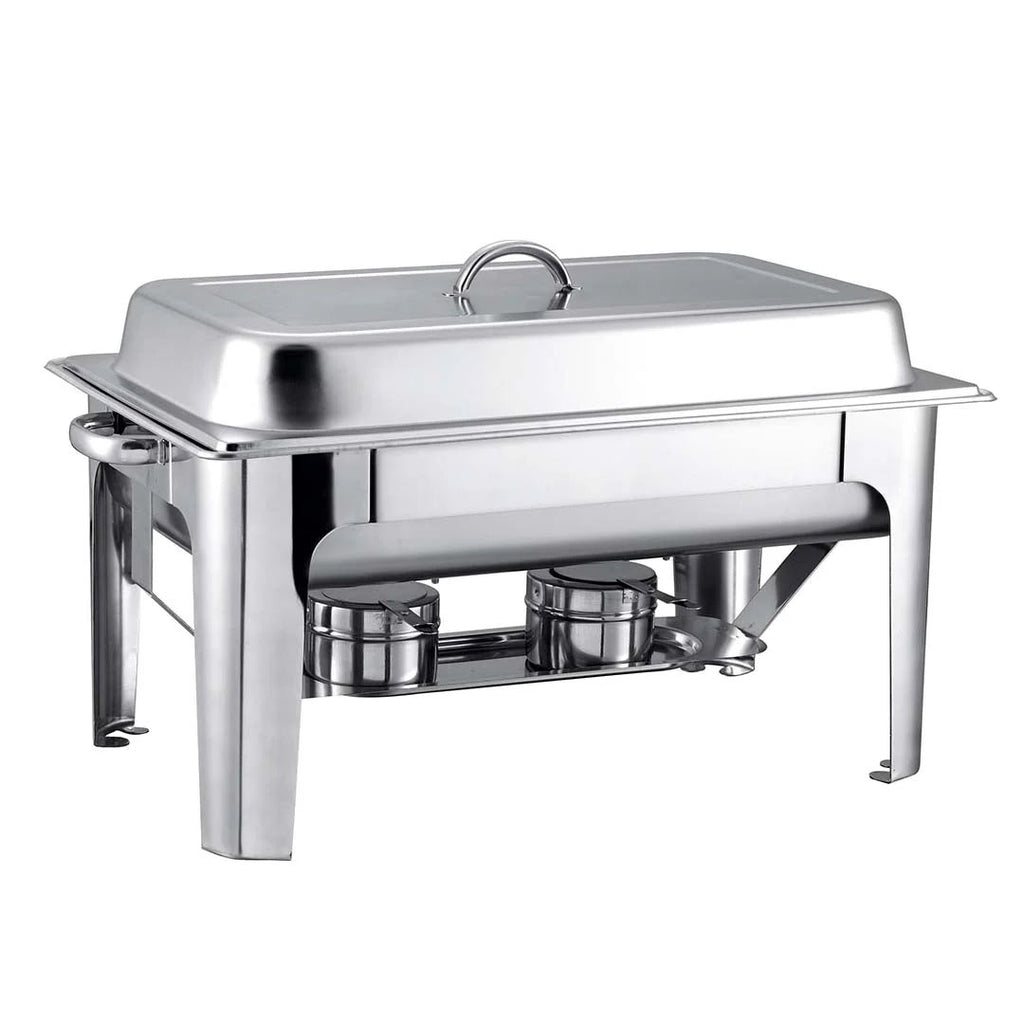 SOGA 4X 9L Stainless Steel 2 Pans Bain-marie Chafing Catering Dish Buffet Food Warmer