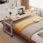 SOGA 140x45cm Bed Laptop Desk/Table with Movable Wooden Cross for Versatile Home Office