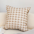 SOGA 2X 50cm Square Modern Decorative Embroidered Geometric Throw Pillow