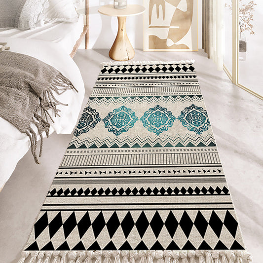 SOGA 90cm Boho Bathroom Rug Vintage Kitchen Area Runner Rugs Home Decor