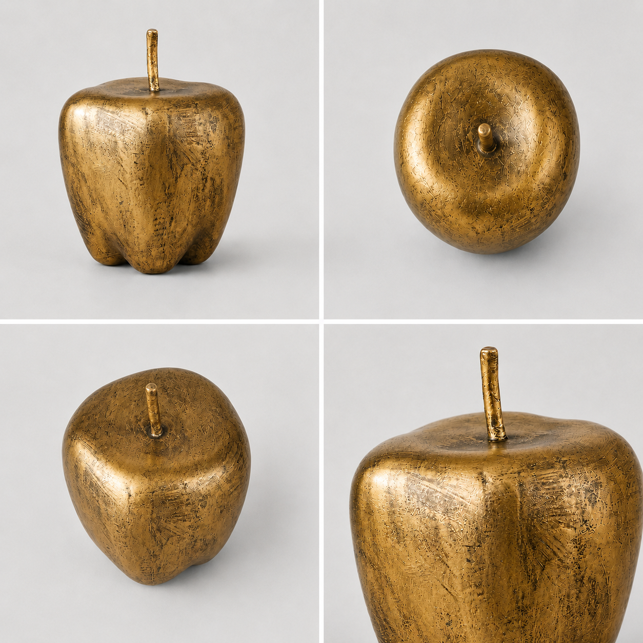 SOGA Brown Ceramic Ornament (11x12cm) Home Decor