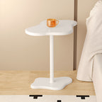 SOGA 2X 42x28cm White Minimalist Cloud Shaped Table Durable Stylish Accent for Home Décor