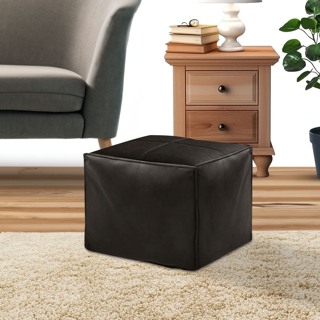 SOGA 2X 40cm Pier Leather Pillow with EPP Insert Home Decor