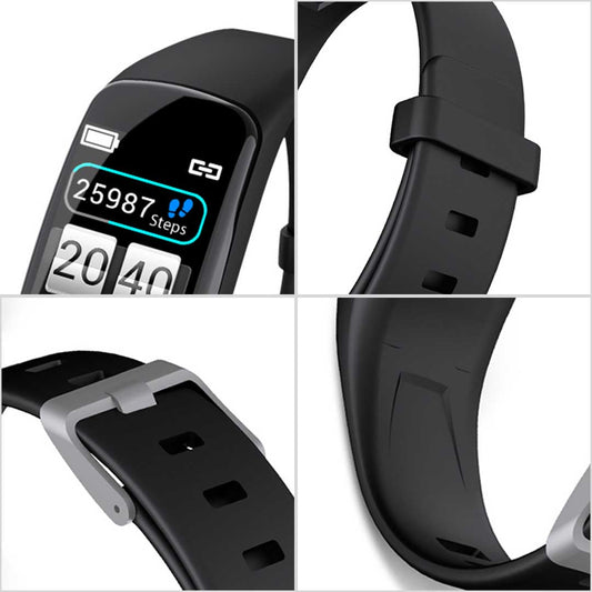 Fitness Watch - SOGA Sport Monitor Wrist Touch Fitness Tracker Smart Watch Black