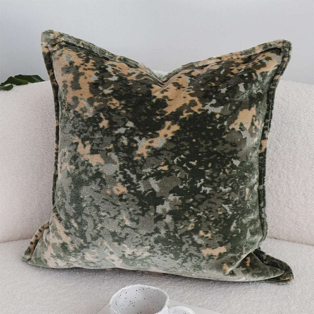 SOGA 2X 50cm Green Gold Crushed Velvet Decorative Throw Pillow $ 129