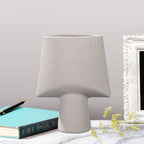 SOGA 21x25.5cm Ornament Geometric Decor Ceramic Vase Flower Pots Decorative for Living Room Decoration