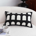 SOGA 2X 30cm Contemporary Black White Geometric Pattern Throw Pillow $ 133