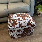 SOGA 55x35cm Squared Soft Pouffe Seat Cushion Elegant Home Accent Décor Stylish Footstool